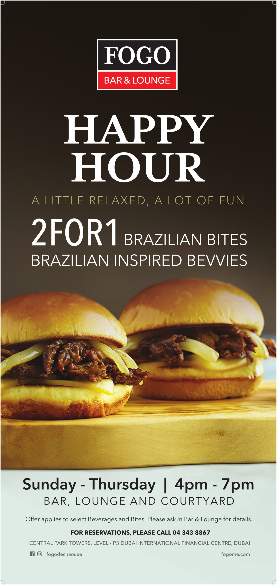 Sip And Socialize On Weekdays As Fogo de Chão Introduces Its New Happy