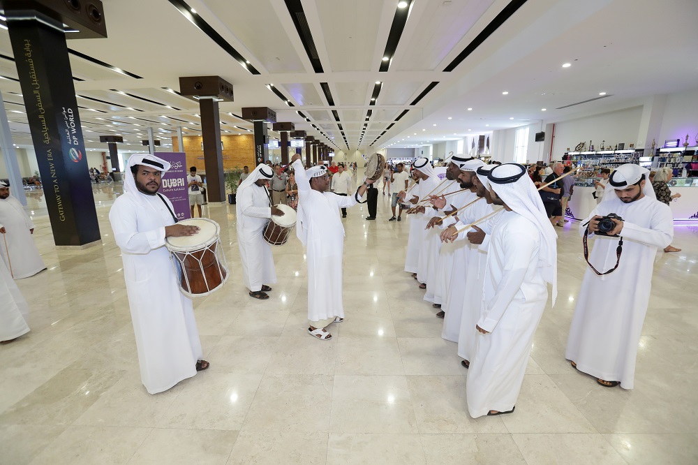 Dubai Culture Welcomes Two Cruise Ships With Cultural Activities