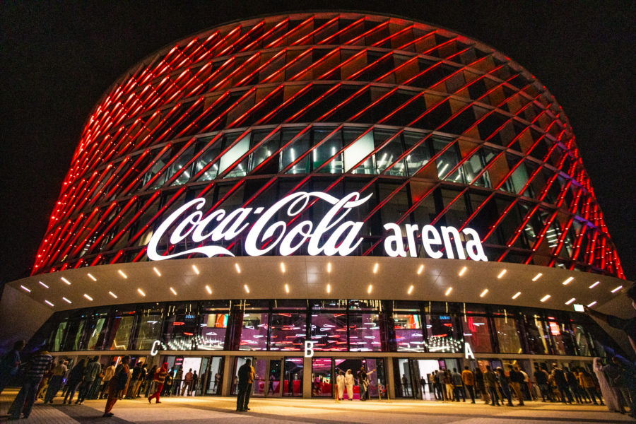 Dubai’s CocaCola Arena Wins Prestigious International Award For Its