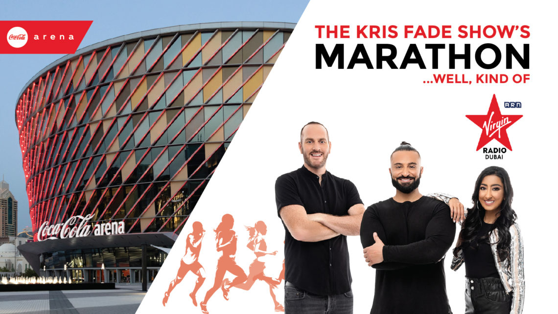 Virgin Radio Dubai To Take The Kris Fade Show To Coca-Cola Arena For ...