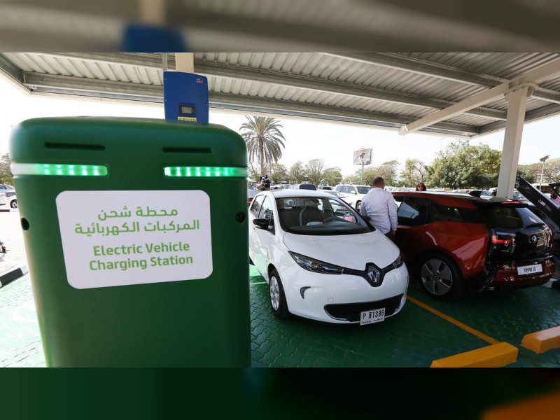 Dubai’s Electric Car Charging Stations Can Now Be Located Across 14