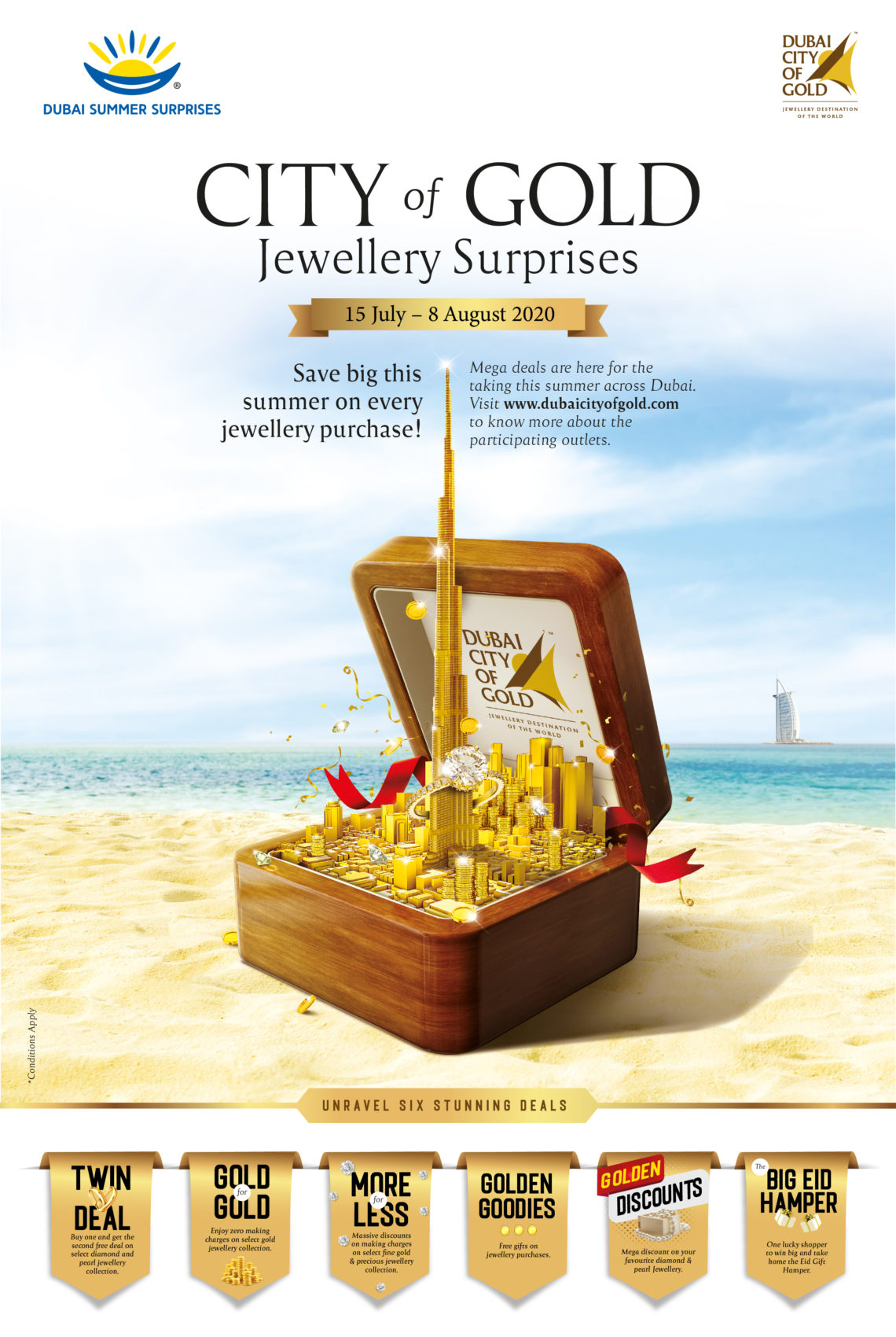 Dubai Gold & Jewellery Group Announces Its DSS 2020 Deals – Once In A 