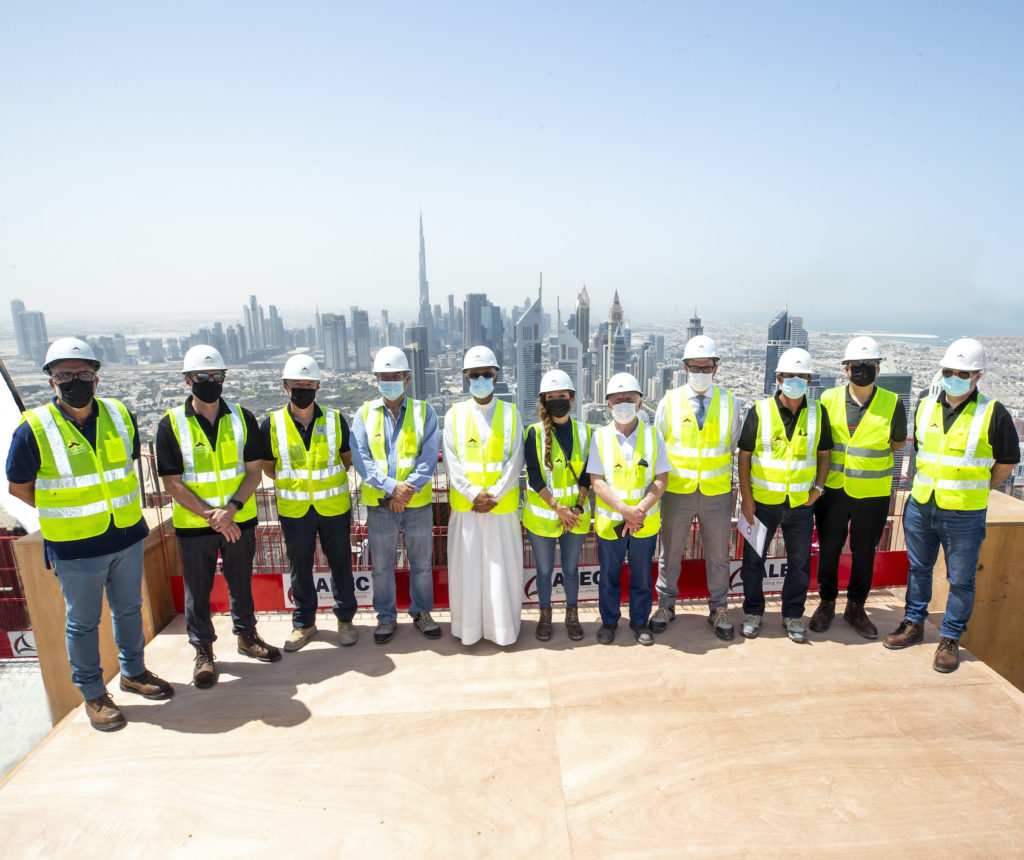 Ithra Dubai Announces Completion Of Top Out Of Tower A And B At One Za ...