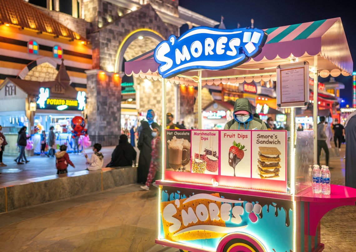 Global Village New Street Food Kiosk And Food Cart Concepts